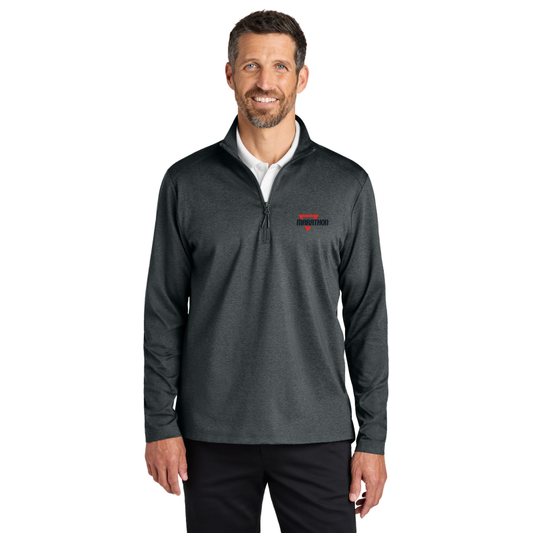 Port Authority C-FREE Double Knit 1/4-Zip