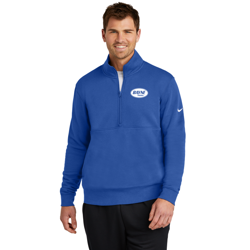 Nike Club Fleece Sleeve Swoosh 1/2-Zip