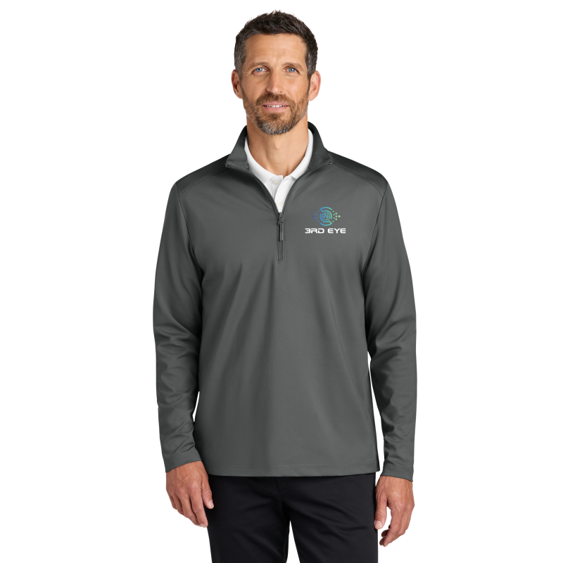 Port Authority C-FREE Double Knit 1/4-Zip