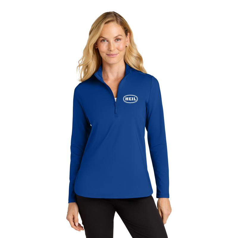 Port Authority Ladies C-FREE Double Knit 1/4-Zip
