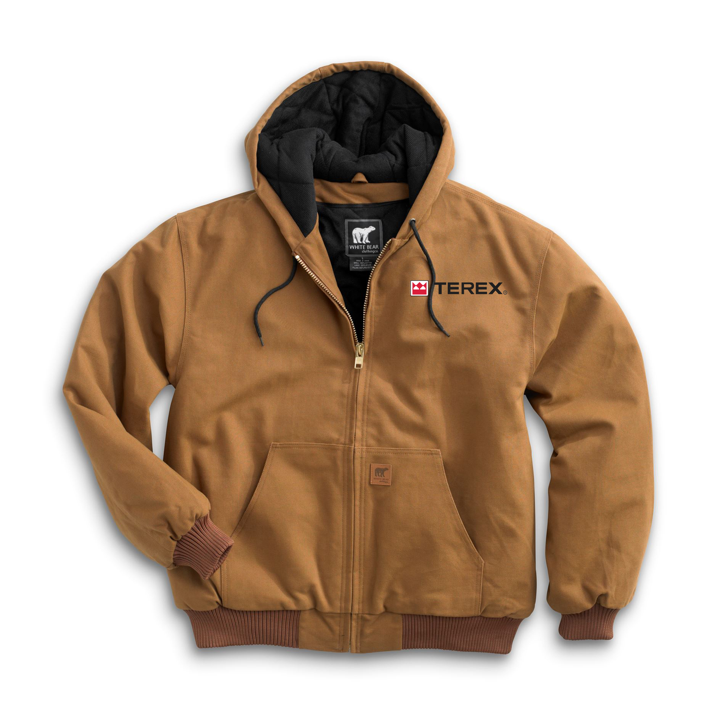 Cotton Duck Hooded Jacket