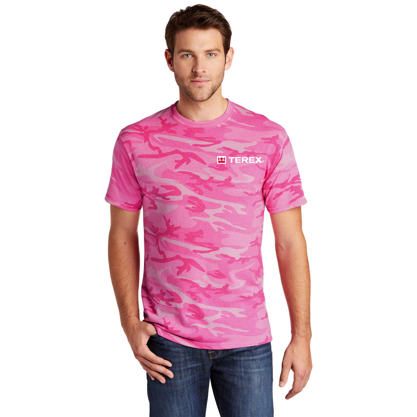 Port & Company® Core Cotton Camo Tee