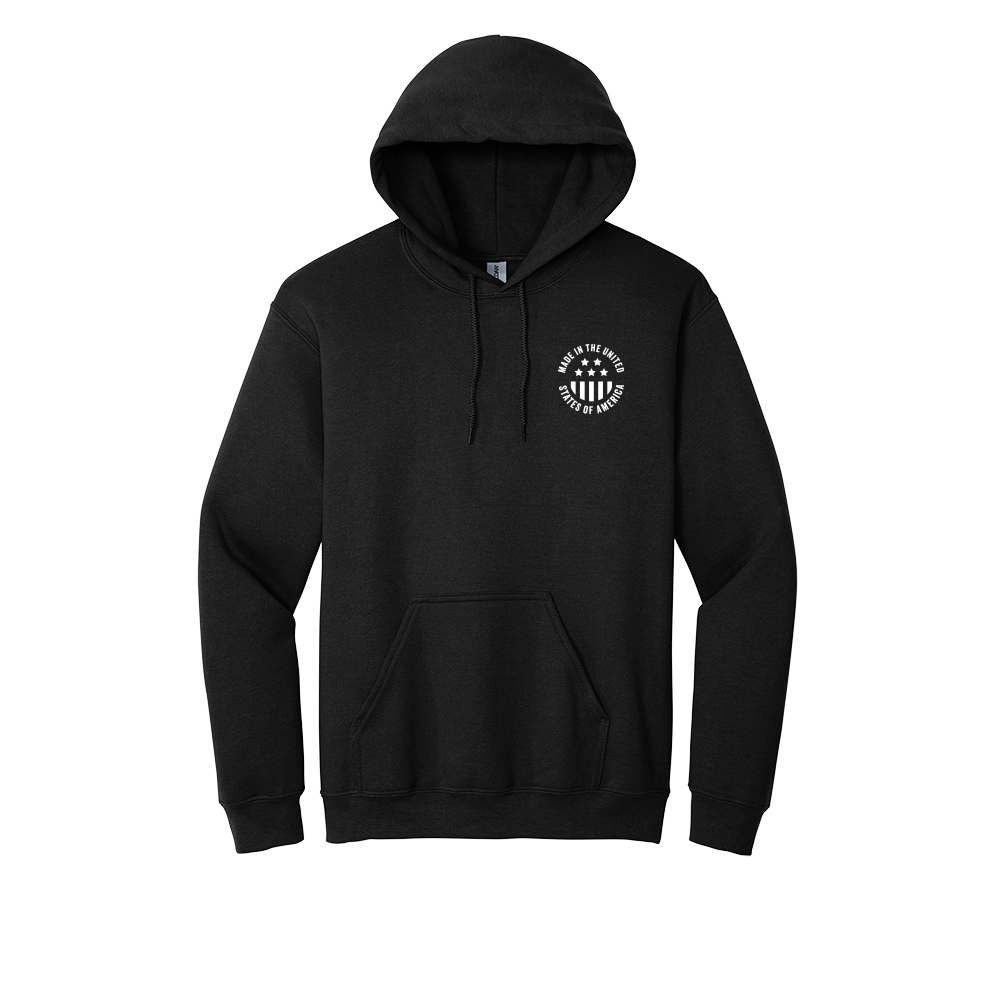 Gildan® - Heavy Blend™ Made in U.S.A. with Rugged Terex Flag Hooded Sweatshirt