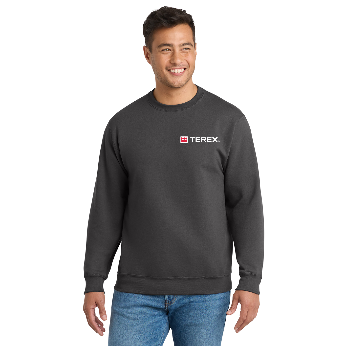 Port & Co™ Tall Essential Fleece Crewneck Sweatshirt