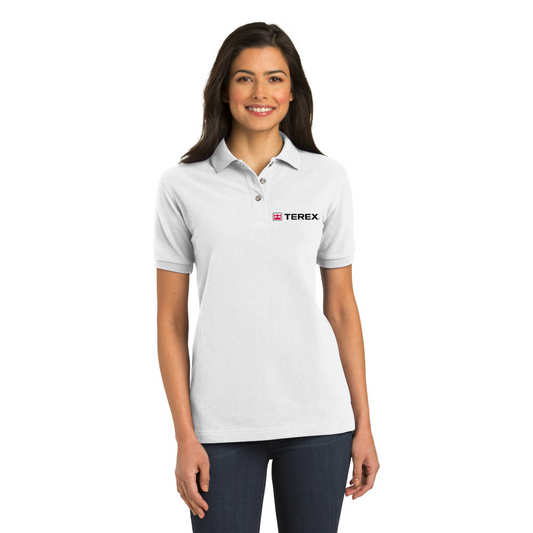 Port Authority® Ladies Heavyweight Cotton Pique Polo