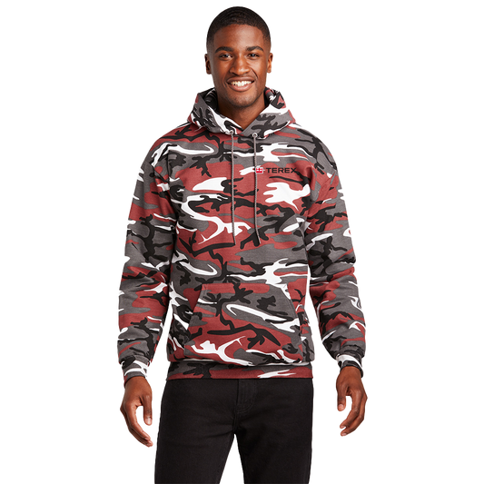 Port & Company Core Fleece Camo Pullover Hooded Sweatshirt