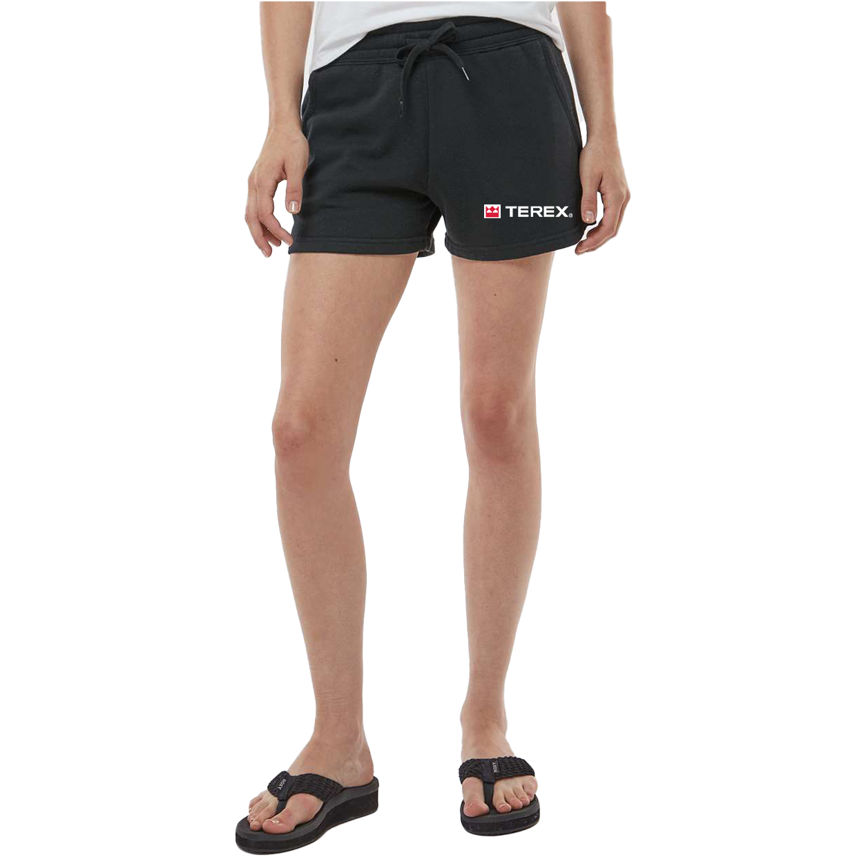 Independent Trading Co- Women's Lightweight California Wave Wash Sweatshorts