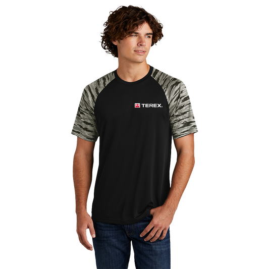 Sport-Tek Drift Camo Colorblock Tee