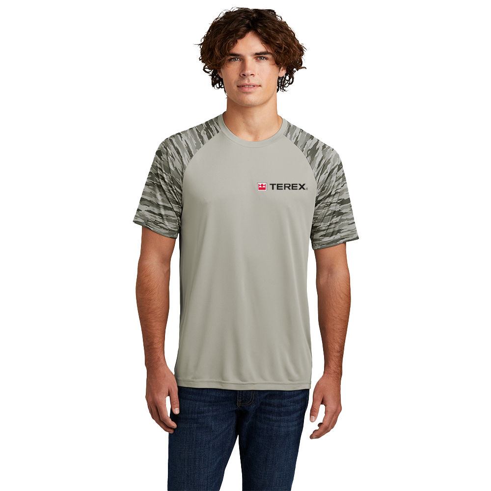Sport-Tek Drift Camo Colorblock Tee