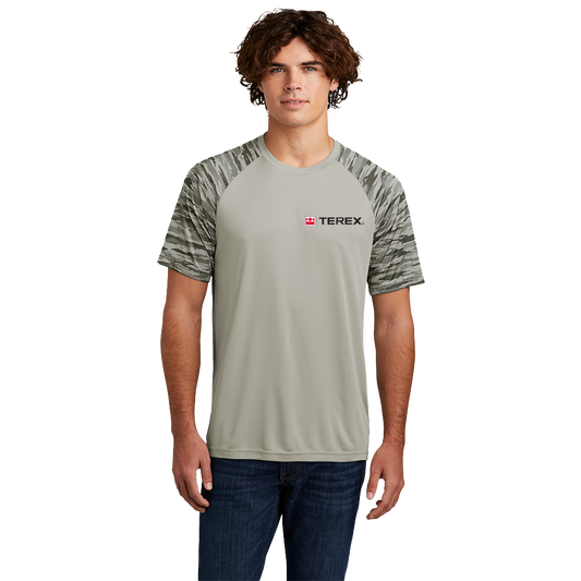 Sport-Tek Drift Camo Colorblock Tee