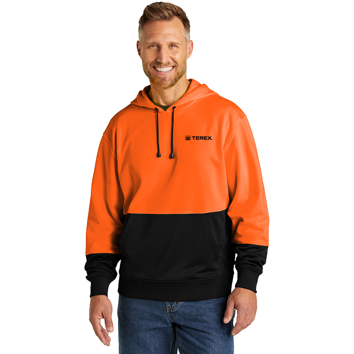 CornerStone Enhanced Visibility Fleece Pullover Hoodie