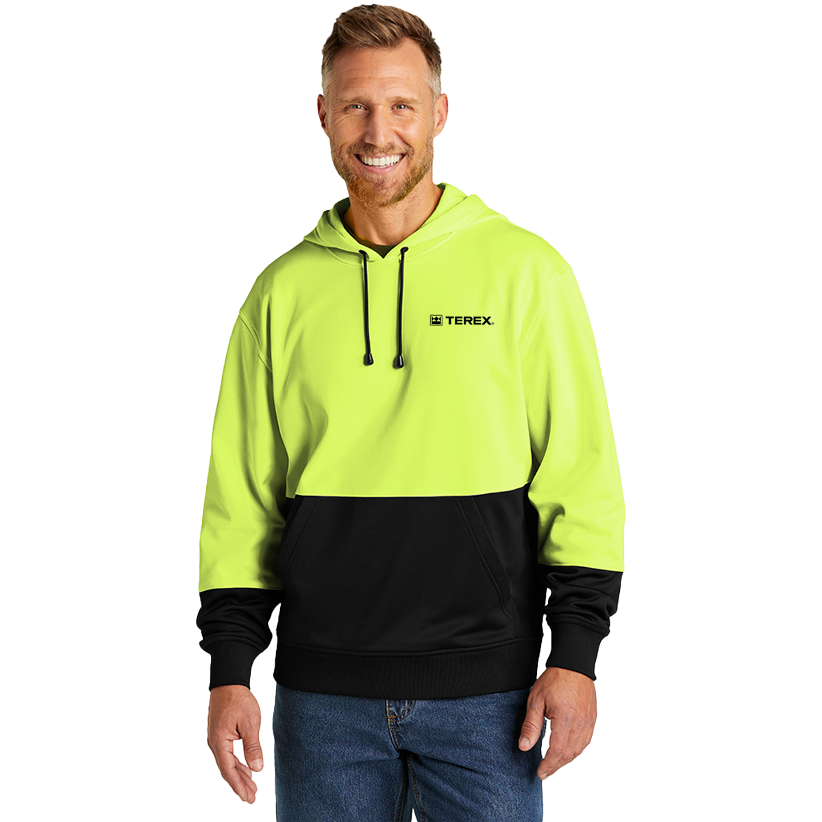 CornerStone Enhanced Visibility Fleece Pullover Hoodie