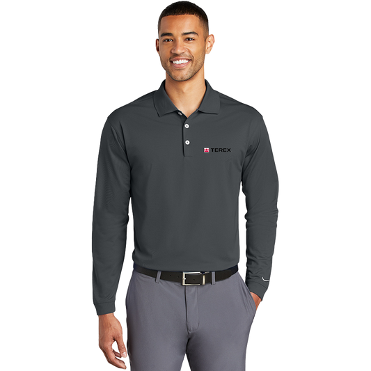 Nike Long Sleeve Dri-Fit Stretch Tech Polo