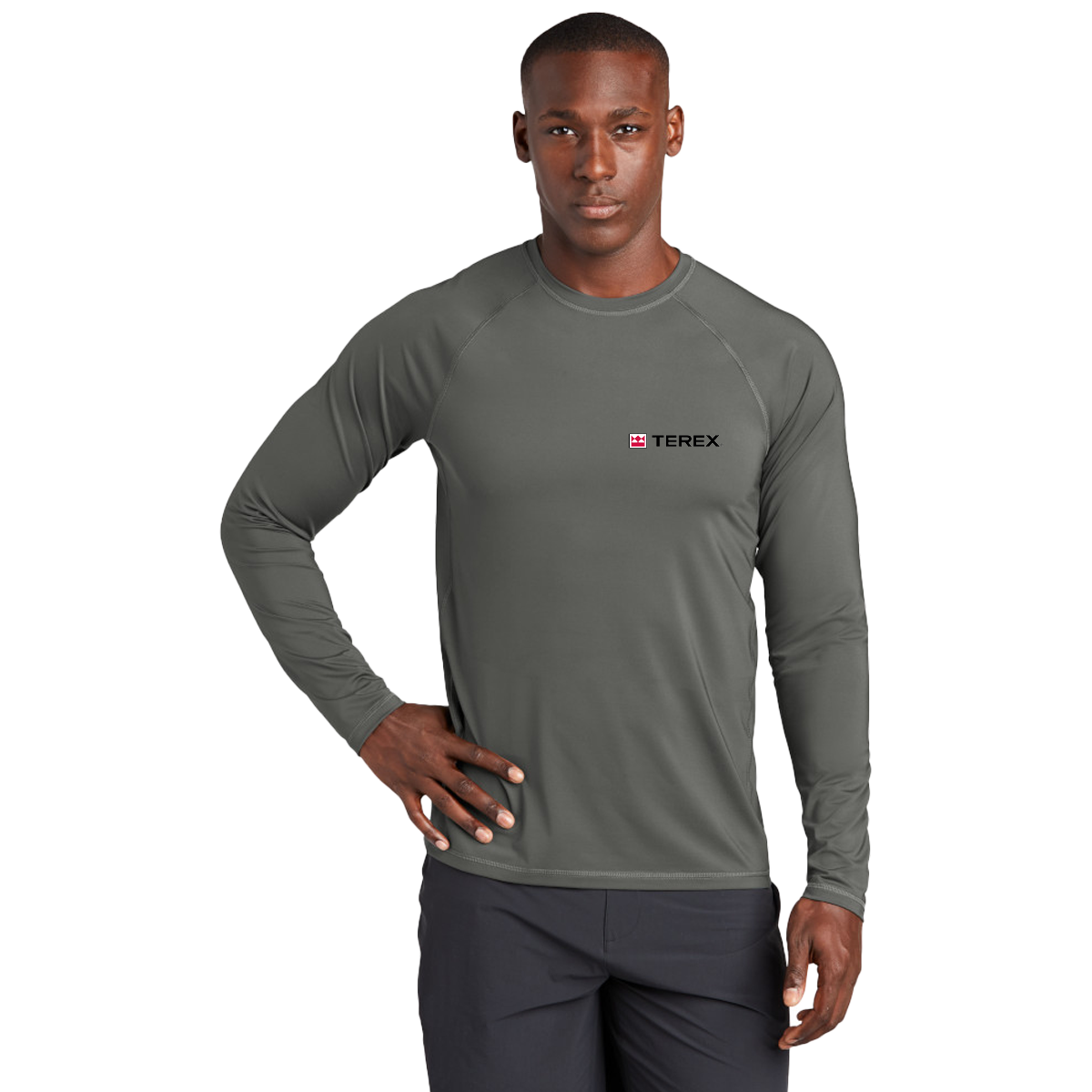 Sport- Tek Long Sleeve Rashguard Tee