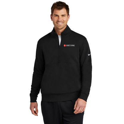 Nike Club Fleece Sleeve Swoosh 1/2-Zip