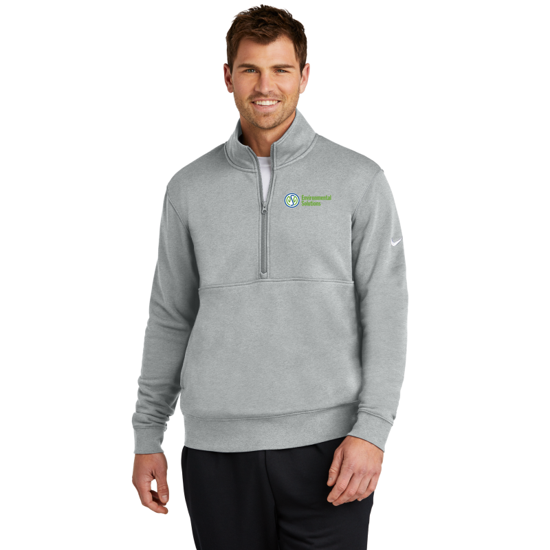 Nike Club Fleece Sleeve Swoosh 1/2-Zip