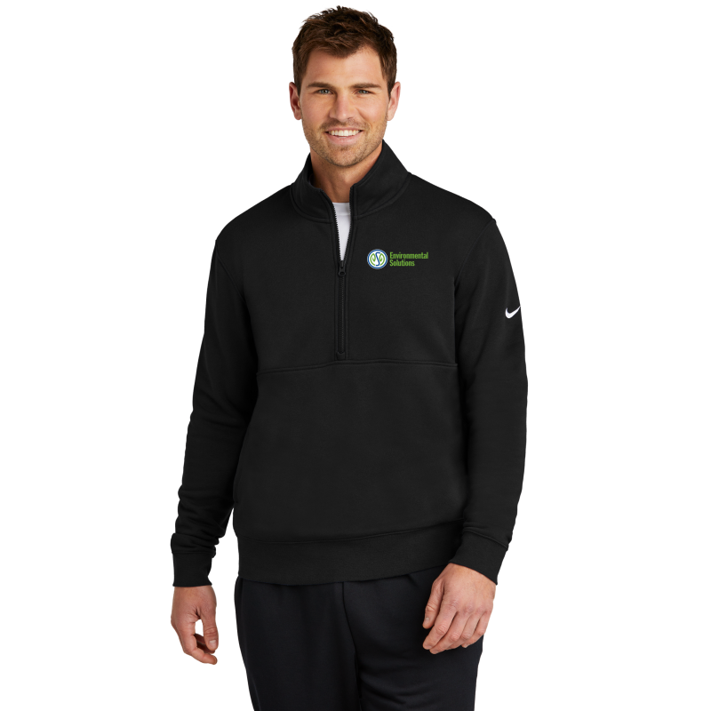 Nike Club Fleece Sleeve Swoosh 1/2-Zip