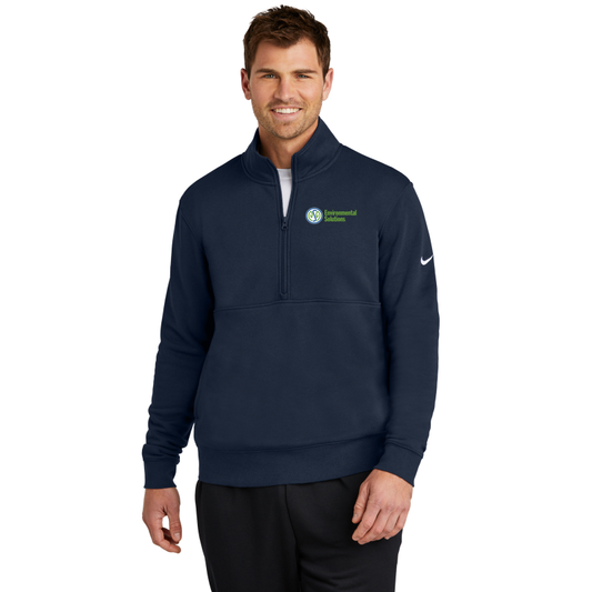 Nike Club Fleece Sleeve Swoosh 1/2-Zip