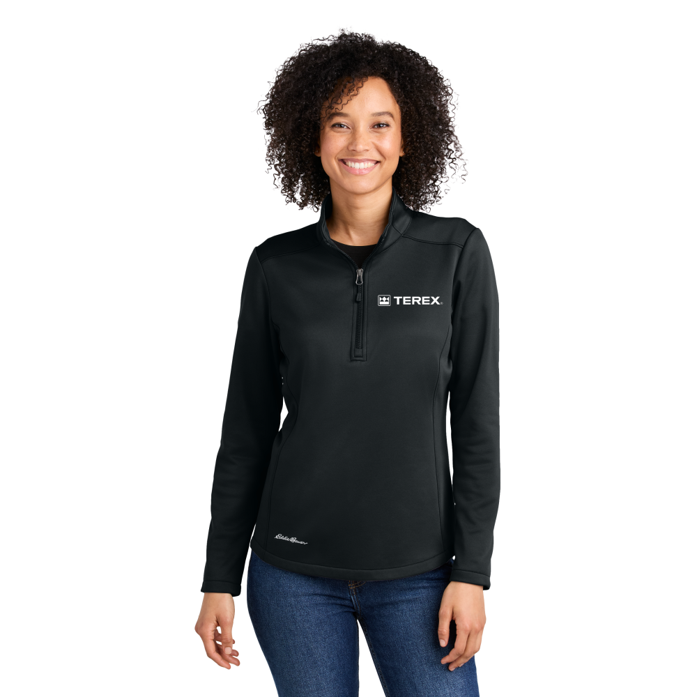 Eddie Bauer Women's Smooth Mid Layer Fleece 1/2-Zip