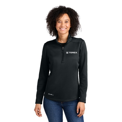 Eddie Bauer Women's Smooth Mid Layer Fleece 1/2-Zip