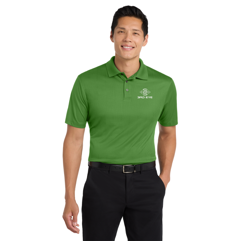 Port Authority Performance Fine Jacquard Polo