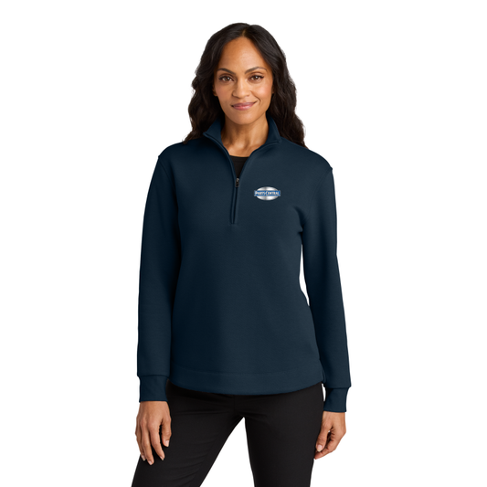 Port Authority Women's Wearever Signature Double Pique 1/4-Zip
