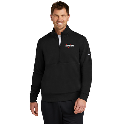 Nike Club Fleece Sleeve Swoosh 1/2-Zip