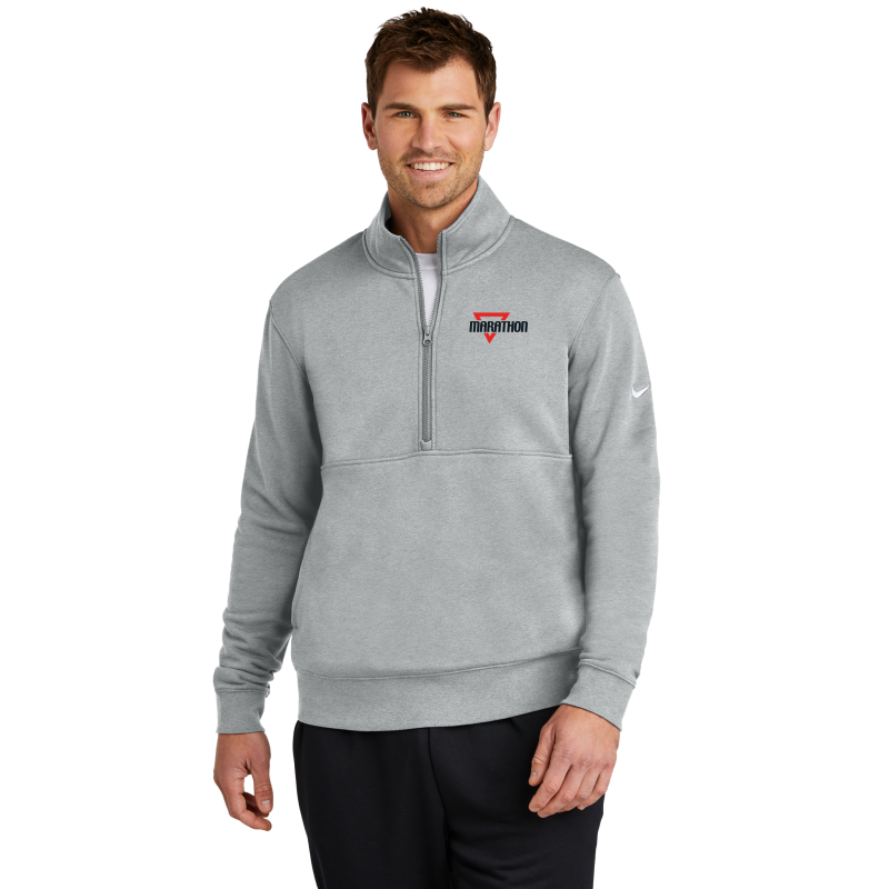 Nike Club Fleece Sleeve Swoosh 1/2-Zip