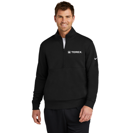 Nike Club Fleece Sleeve Swoosh 1/2-Zip