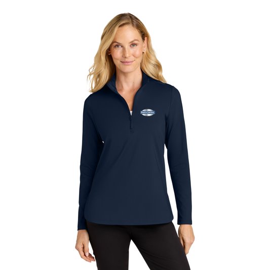 Port Authority Ladies C-FREE Double Knit 1/4-Zip