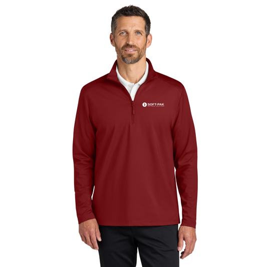 Port Authority C-FREE Double Knit 1/4-Zip