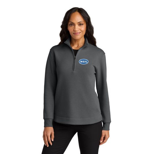 Port Authority Women's Wearever Signature Double Pique 1/4-Zip
