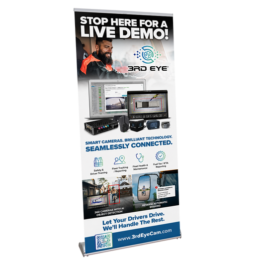 Orient 850 Vinyl Retractable Banner Stand