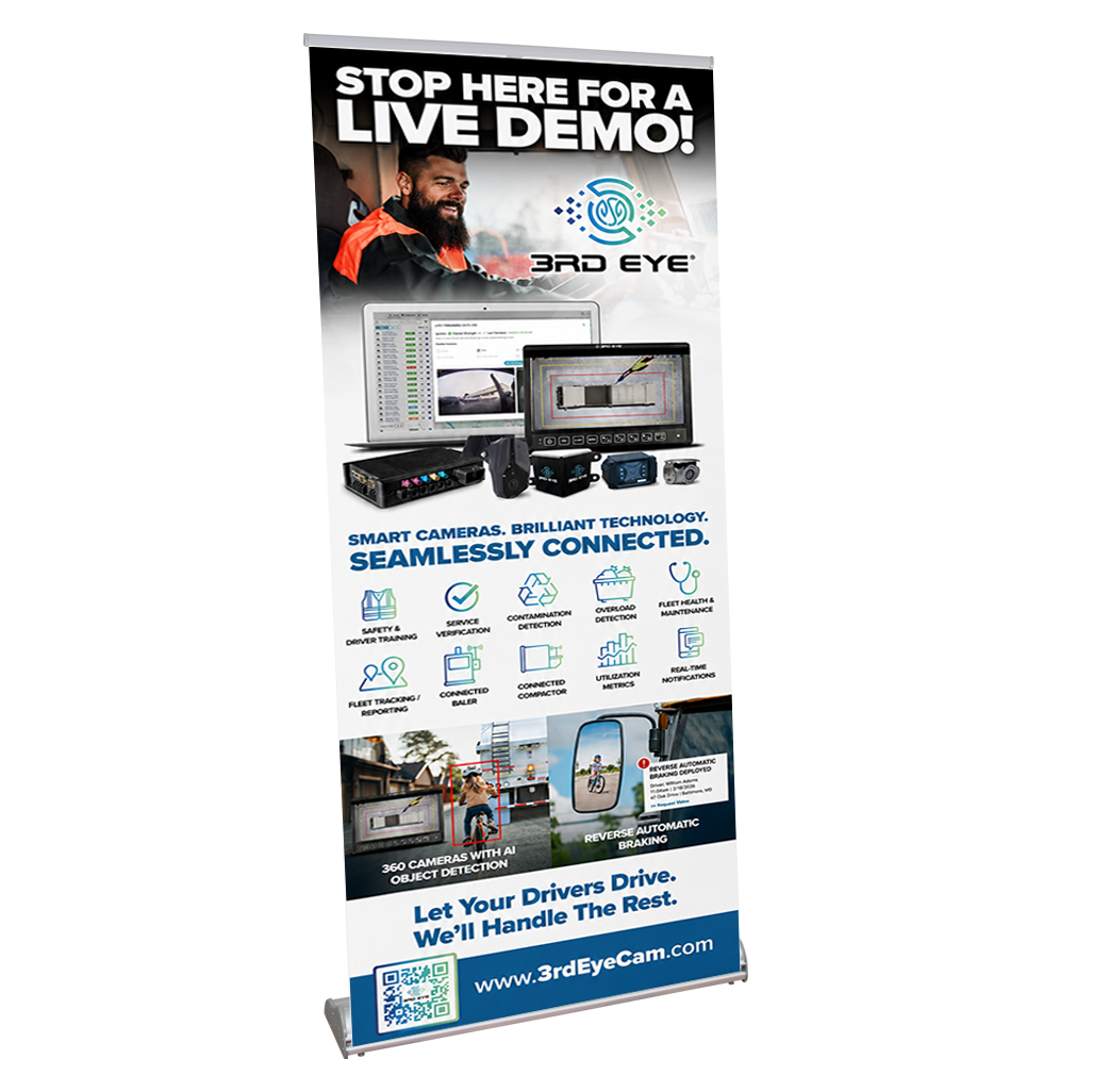 Orient 850 Vinyl Retractable Banner Stand