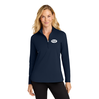 Port Authority Ladies C-FREE Double Knit 1/4-Zip