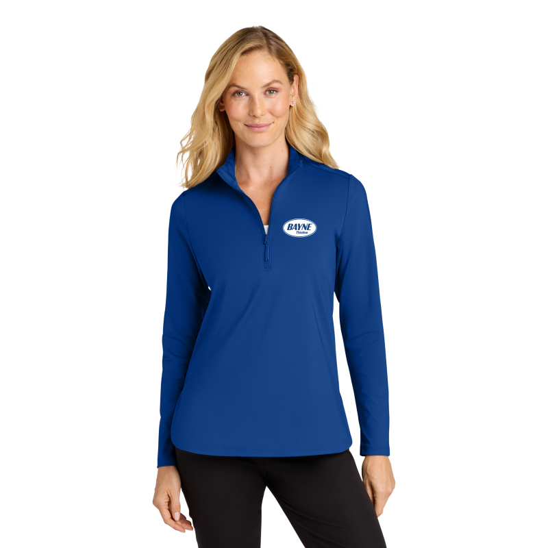 Port Authority Ladies C-FREE Double Knit 1/4-Zip
