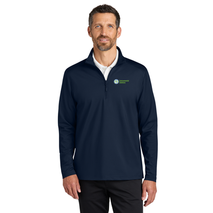 Port Authority C-FREE Double Knit 1/4-Zip