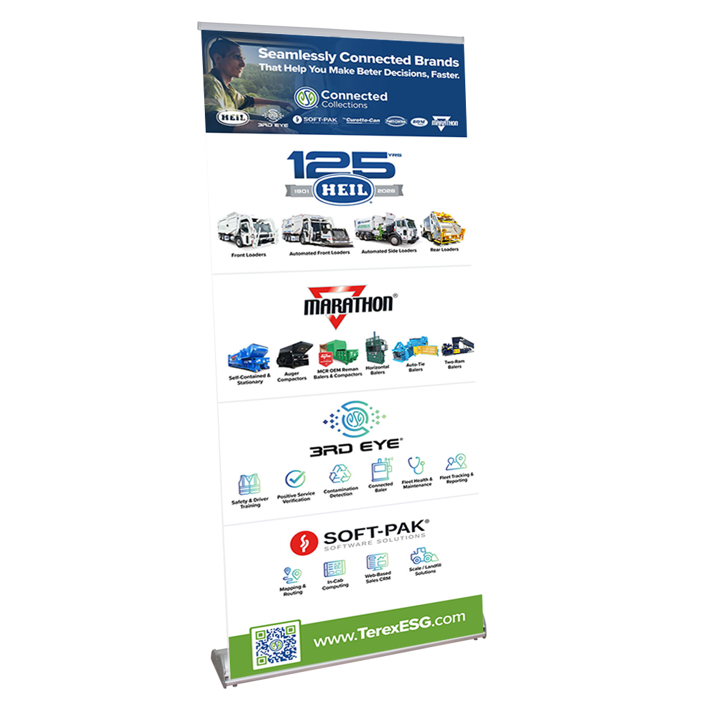 Orient 850 Vinyl Retractable Banner Stand
