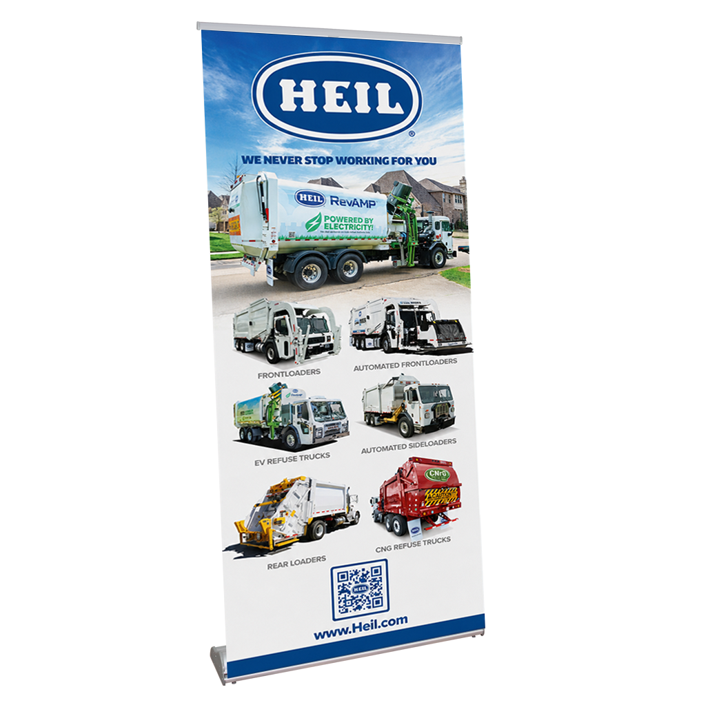 Orient 850 Vinyl Retractable Banner Stand