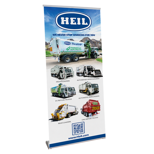 Orient 850 Vinyl Retractable Banner Stand