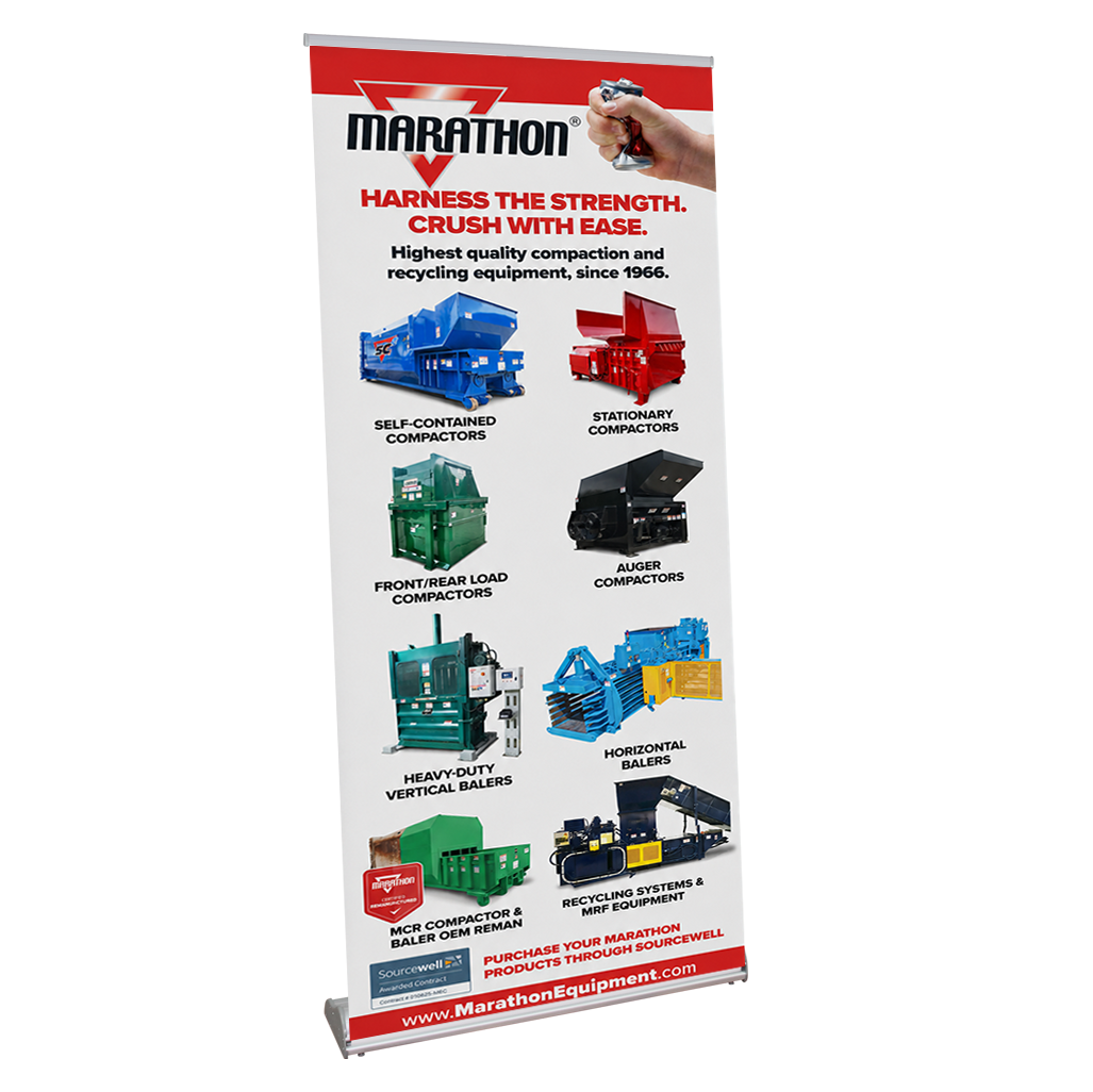 Orient 850 Vinyl Retractable Banner Stand
