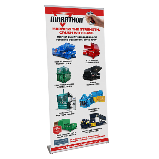 Orient 850 Vinyl Retractable Banner Stand
