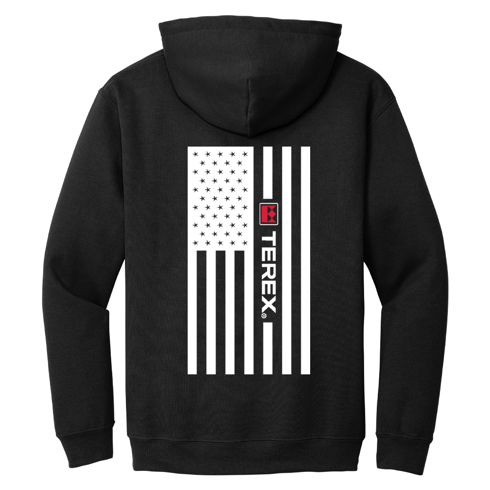 Gildan® - Heavy Blend™ Made in U.S.A. with Terex Flag Hooded Sweatshirt