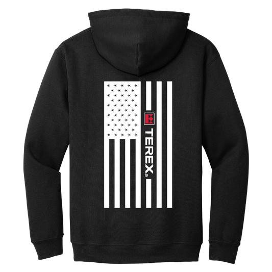 Gildan® - Heavy Blend™ Made in U.S.A. with Terex Flag Hooded Sweatshirt