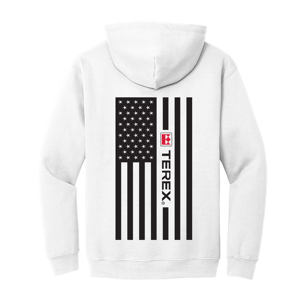 Gildan® - Heavy Blend™ Made in U.S.A. with Terex Flag Hooded Sweatshirt