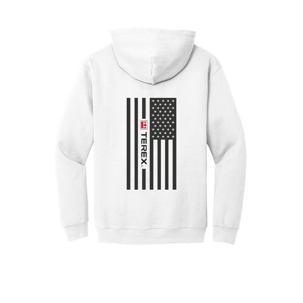 Gildan® - Heavy Blend™ Made in U.S.A. with Terex Flag Hooded Sweatshirt