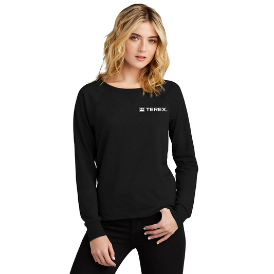 District® Women’s Featherweight French Terry™ Long Sleeve Crewneck