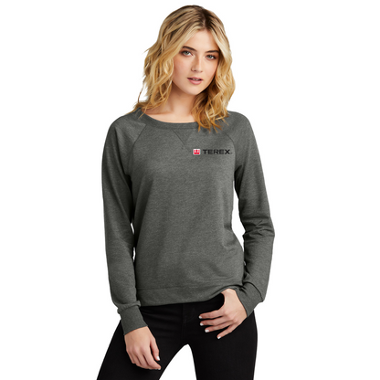 District® Women’s Featherweight French Terry™ Long Sleeve Crewneck