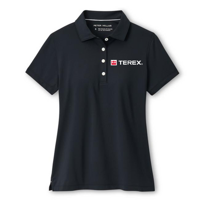 Peter Millar Short Sleeve Button Polo
