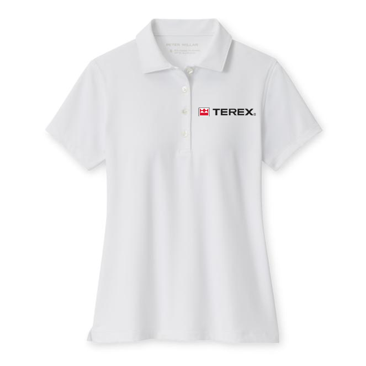 Peter Millar Short Sleeve Button Polo